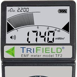TriField Meter Model TF2 Front View CE FCC Certified